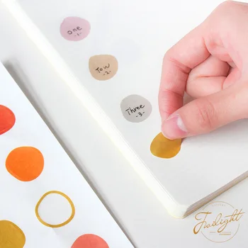 

Irregular circle series Decorative Stickers Adhesive Writeable Stickers DIY Decoration Diary Stationery Stickers Children Gift