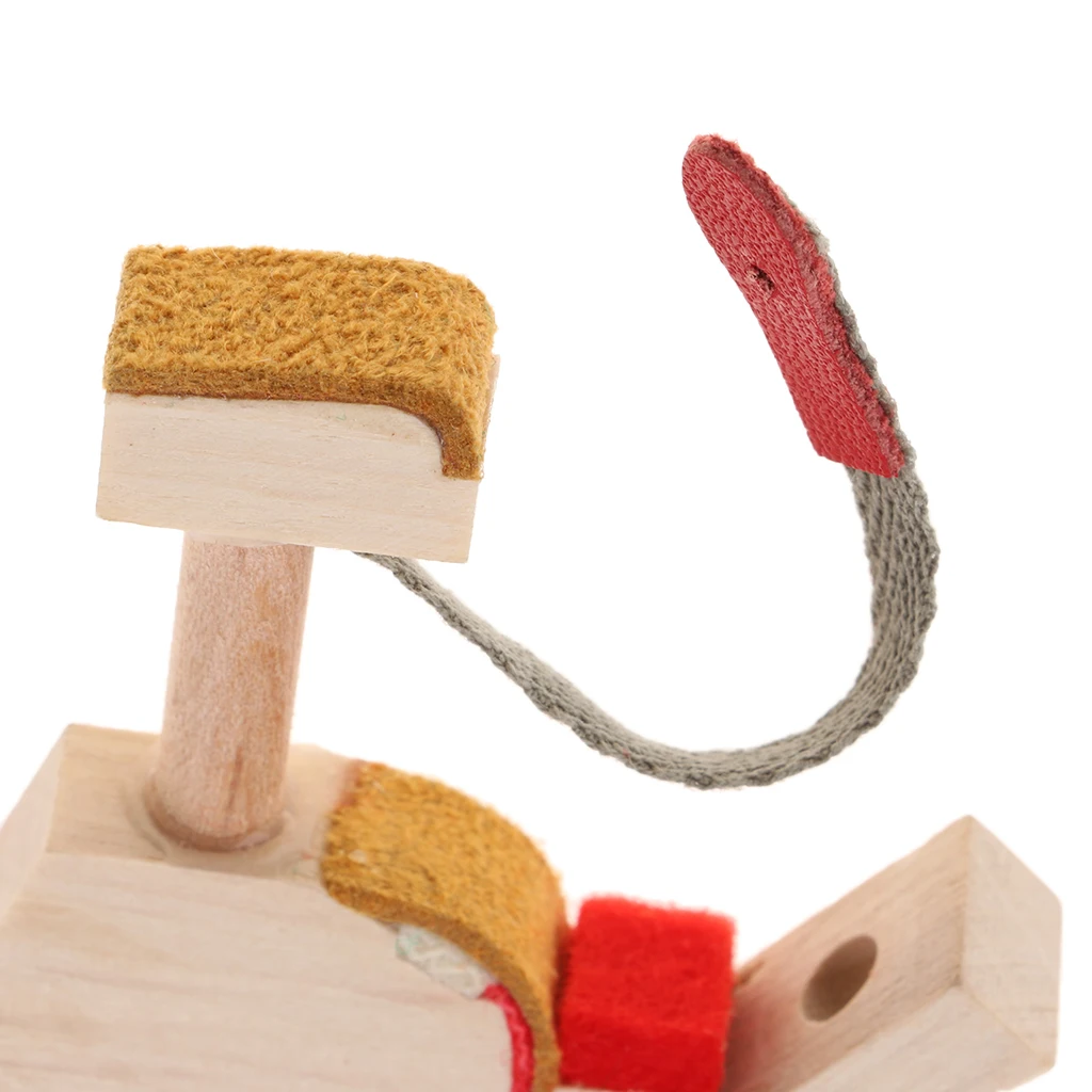 8 Pieces Wooden Piano Keyboard Hammer Butts DIY Repair Parts