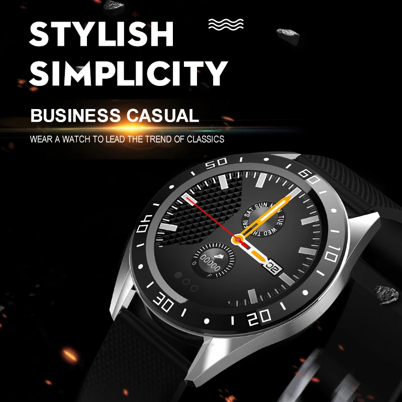 L8STAR Smart Wristband Measure Blood Oxygen BP HRV Heart Rate Smart Watch Sports Waterproof Sleep Activity Tracker Smart Band