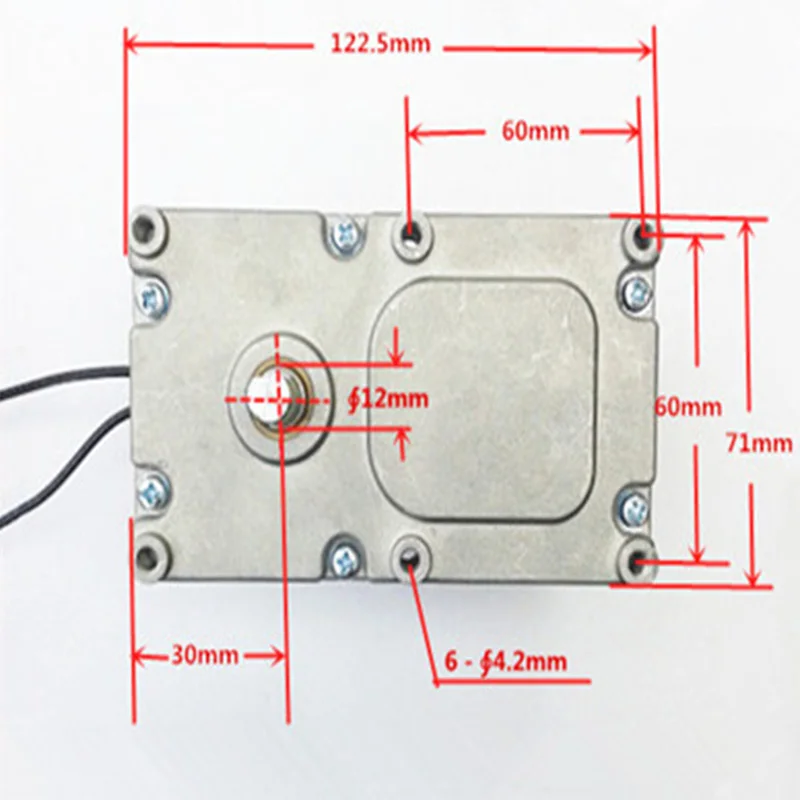 220V AC Shaded-pole Rotisserie Motor Da Engrenagem