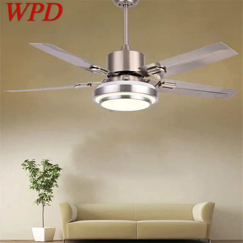 

WPD Modern Ceiling Fan Lights Kit 3 Colors With Remote Control for Home Dining Room Bedroom Living room Restaurant