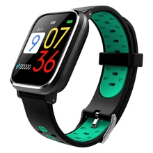 Q58 умный Браслет ips цветной 1.3IN экран силиконовый ремень умный браслет с подсчетом шагов измерительный измеритель давления пульса