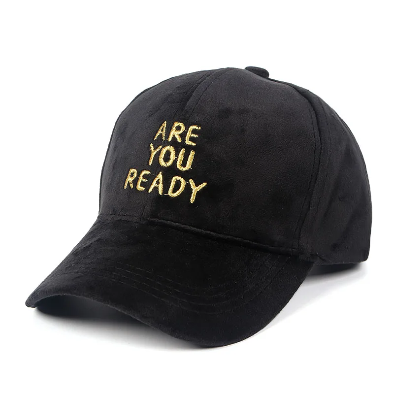 Зима хип хоп Snapback Pleuche бейсболки женские вышивка вы готовы Письмо печати gorra mujer Женская шляпка