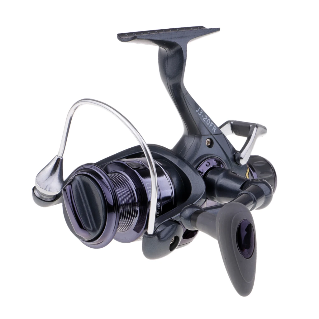Carp Fishing Spinning Reel with Front and Rear Double Drag Brake System 3BB Left Right Interchangeable for Saltwater Freshwater