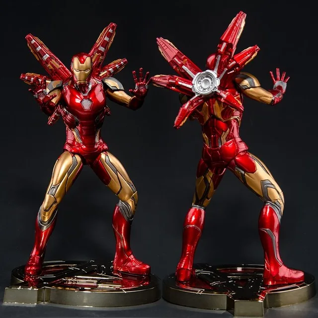 no retail package Мстители Капитан Америка фигурка Marvel Железный человек Человек-паук Дэдпул Дэнверс статуя Железный студии ПВХ Фигурки Игрушка Фигурка - Цвет: no retail package