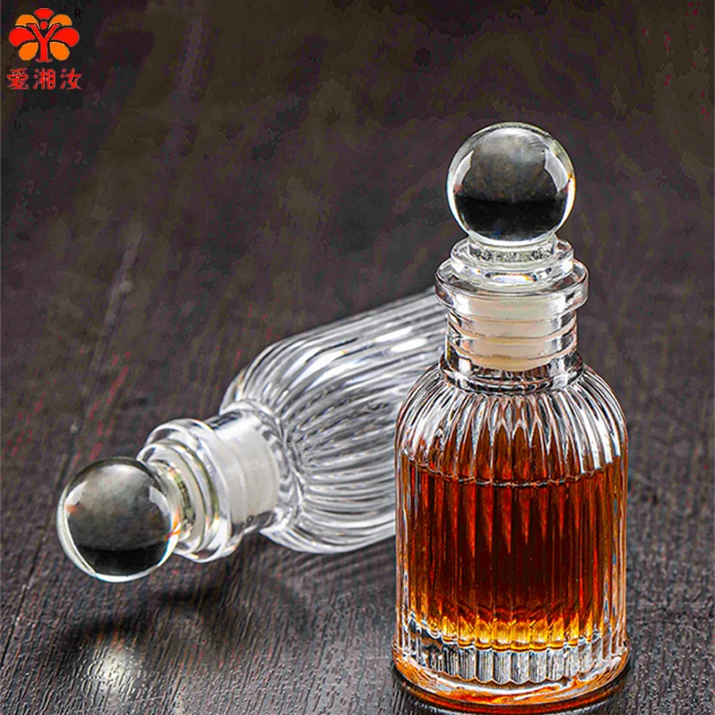 40ML Mini Essential Oil Bottle Sealed Flavoring Medicine Wine Soda Water Glass Bitters Bottle Cocktail Bitters Bottle Kitchen Accessories