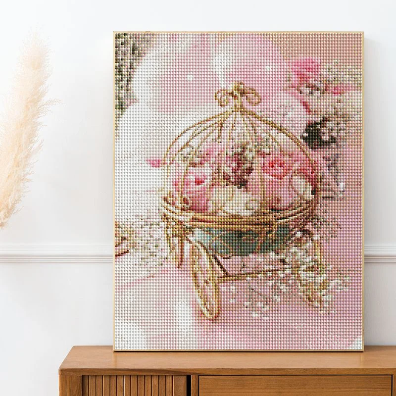 Diamond Painting 5D DIY landscape Flower Eiffel Tower Rose Full Square Round embroidery mosaic Cross stitch home decor art