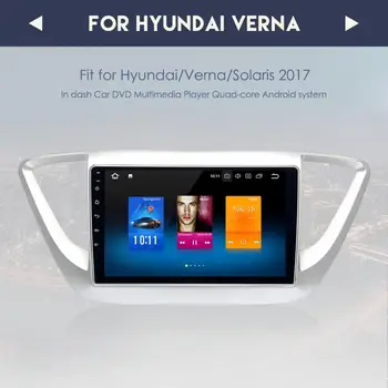 

2 din DSP stereo receiver Car radio Headunit Audio For Hyundai Solaris 2 2017 2018 Android10.0 car navigator Multimedia Player