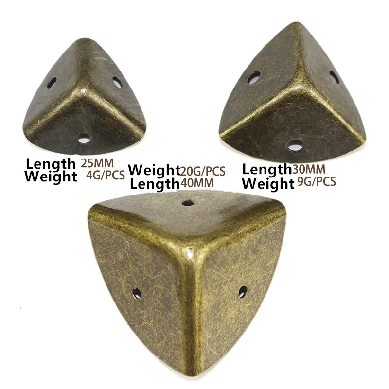 8 шт. декоративные античные бронзовые чемоданы с 3 отверстиями | Дом и сад