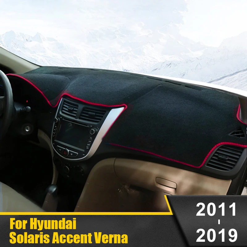 Автомобильные аксессуары для приборной панели Hyundai Accent Solaris Verna i25 RB 2011-2019 |