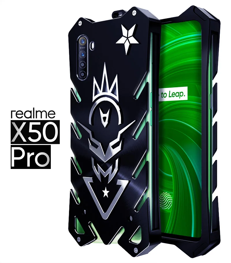 Realme X50 Pro V5 Q2 Case Realme 7 5g Reno 4z Luxury New Heavy Duty