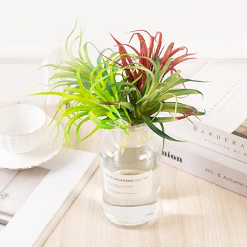 

Artificial flowers simulation of small succulent air pineapple home table decoration artificial flowers succulent plants