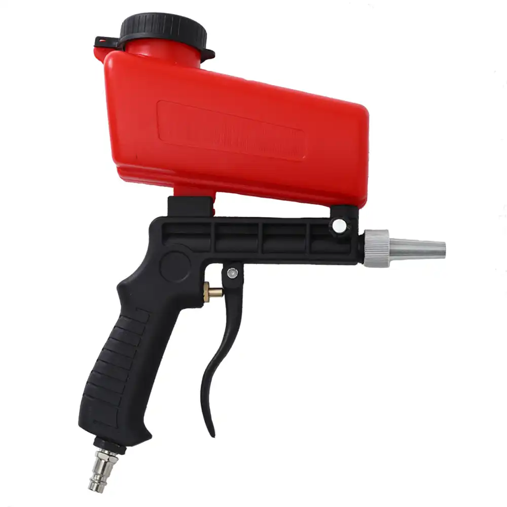 Oumefar Mini Pistolet de sablage Portable de sablage de Sable Blaster de sablage 