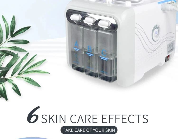 7 az 1-ben Hydrafacial gép LED maszkkal, hidrodermabrázióval, RF liftinggel és ultrahangos bőrfiatalítással a mélytisztításért és hidratálásért