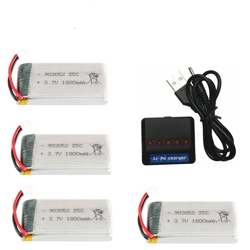 3.7v 1800mAh Rechargeable Battery charger set for KY601S X5 X5S X5C X5SC X5SH X5SW M18 H5P H11D H11C T64 T04 T05 F28 F29 T56 T57