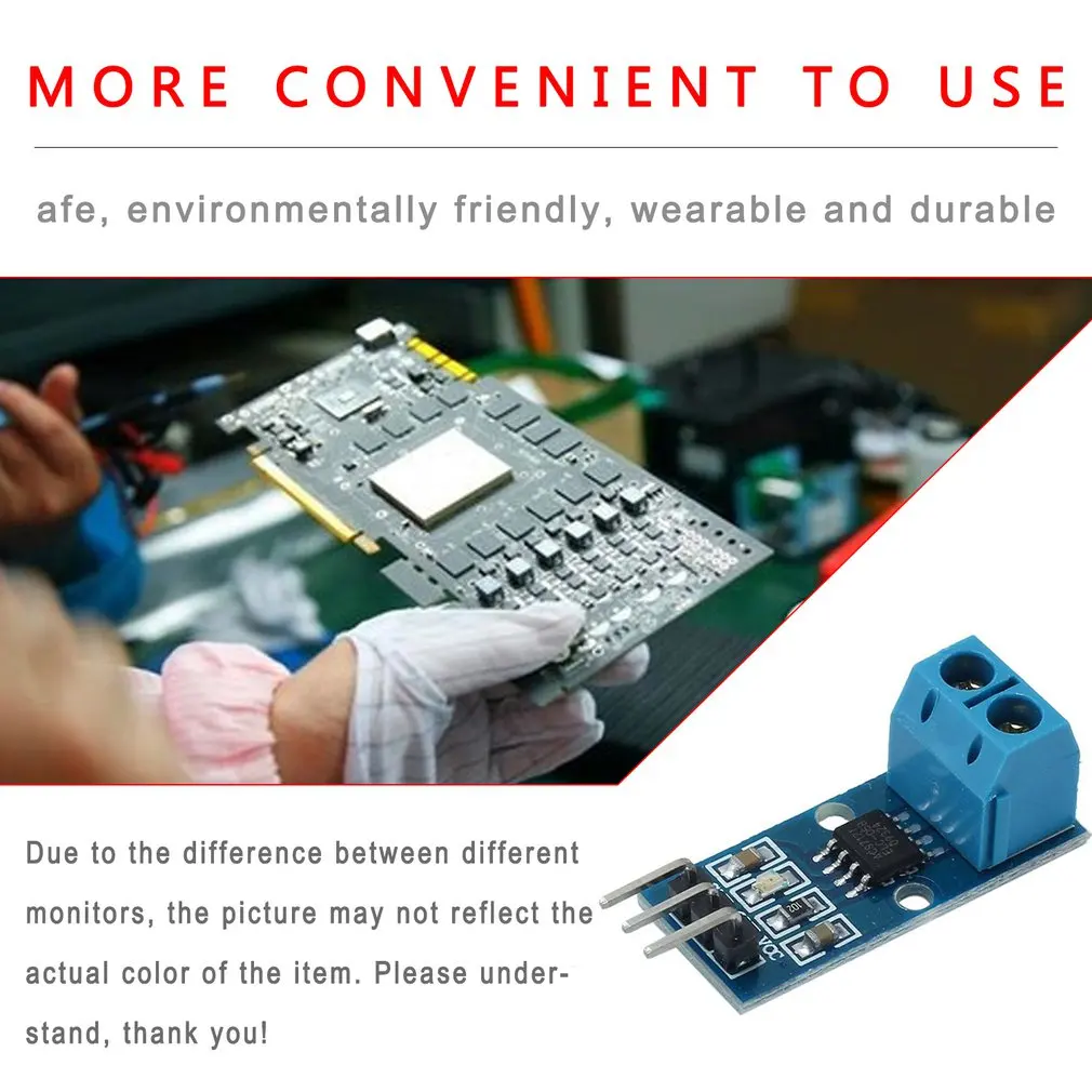 530A Tartomány Árammodul Acs712 Érzékelő Modul Áram Érzékelő Modul