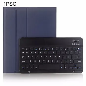

10.5-inch Split aluminum alloy keyboard holster with pen slot Pen Nest Leather Case Keyboard wireless keyboard