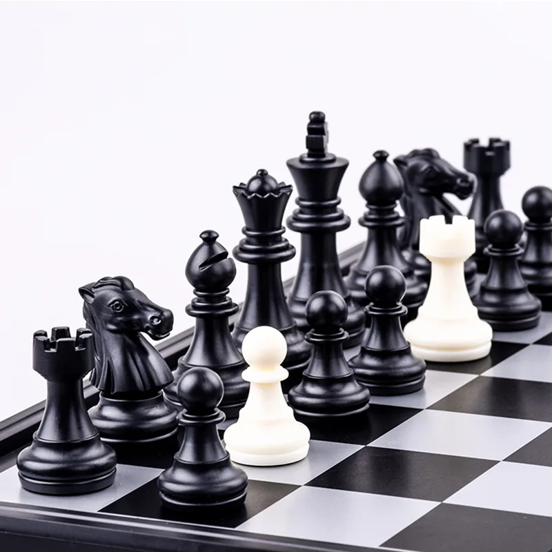 Складной Международный шахматный набор магнитные нарды шашки набор смешная настольная игра Шахматная коллекция портативная настольная игра