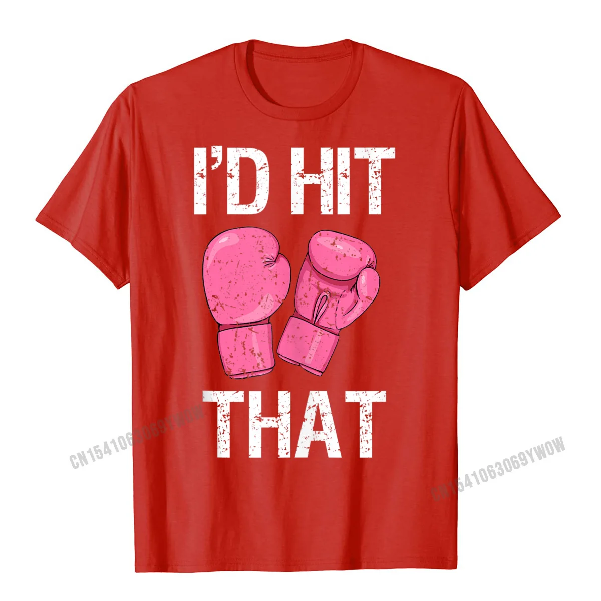 Simple Style T-shirts Group Short Sleeve Coupons Crewneck 100% Cotton Tops T Shirt Print Tops T Shirt for Boys Summer Fall Id hit That Funny Kickboxing Boxing Womens Class Gift Tank Top__254 red