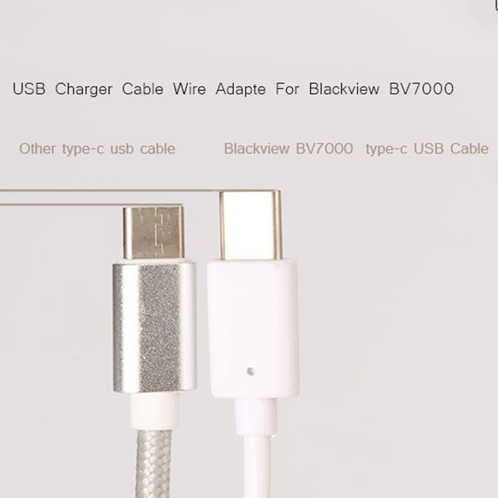 3-Pack Blackview BV8000 Pro USB Type-C Cable – 1M Data Sync & Fast Charging