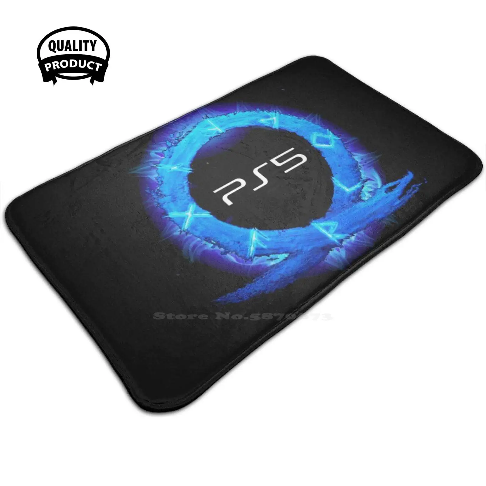 Grow Kratos Ragnarok Soft House Family Tappetino Antiscivolo Tappeto Grow Kratos Ragnarok God Of War 5 2 Ps5 Playstation 5 Kratos