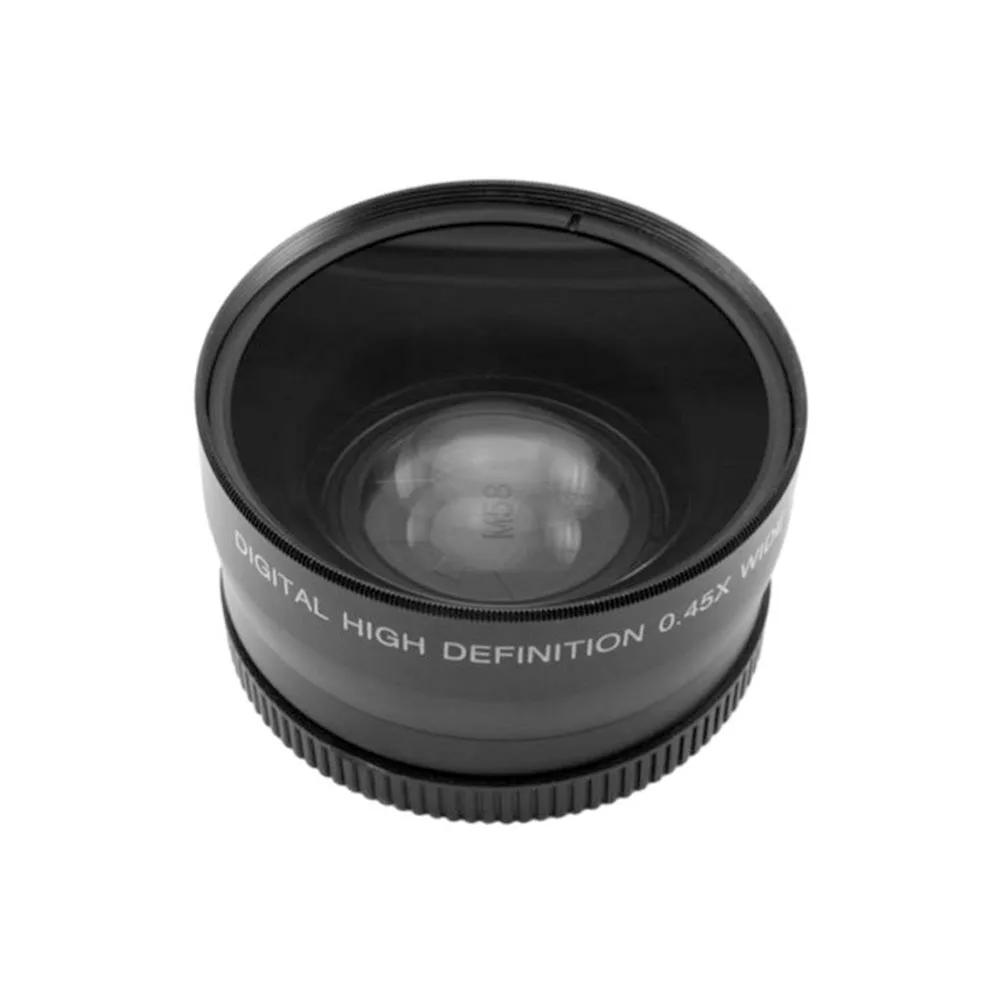 FOTGA 58 мм 0.45x широкоугольный макрообъектив 0 45x58 для CANON NIKON SONY объектив|conversion lens|0.45x