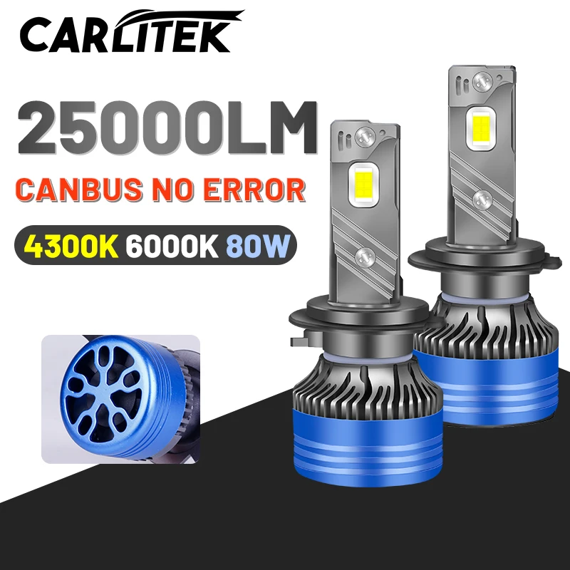 H7 Led 6000K CANBUS H1 H8 H11 H4 Luces turbo Light bulbs on cars HIR2 9012 HB4 9006 HB3 9005 Fog lights Auto Lamps 80W 4300K | Автомобили