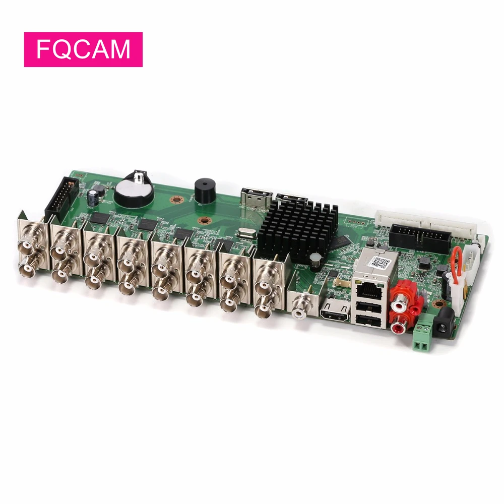 16CH 1080N AHD DVR Board 16 Channel 2MP AHD CCTV Camera DVR System Main Board Digital Video Recorder PCB for 1080P AHD IP Camera