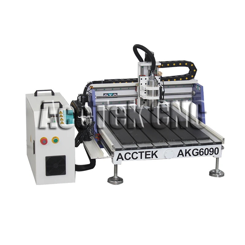 Цзинань AccTek 3d мини фрезерный станок с ЧПУ/дешевый фрезерный станок с ЧПУ 6090 0609/Деревообрабатывающий станок