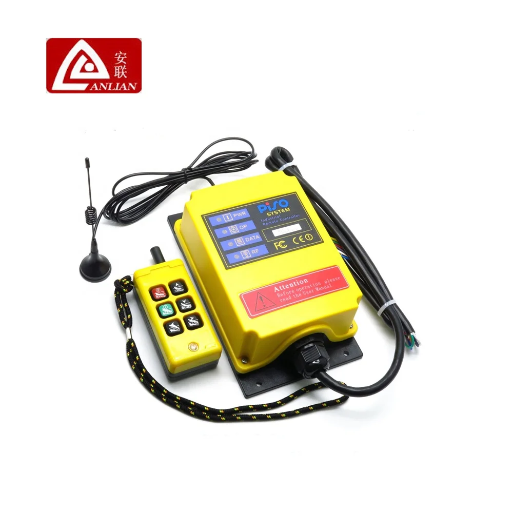 

Short delay 6 directions crane remote control