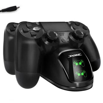

Dual USB Fast Charging Ps4 Station PS4 Controller Charger for Playstation 4, PS4 Slim, PS4 PRO Charge cable is included