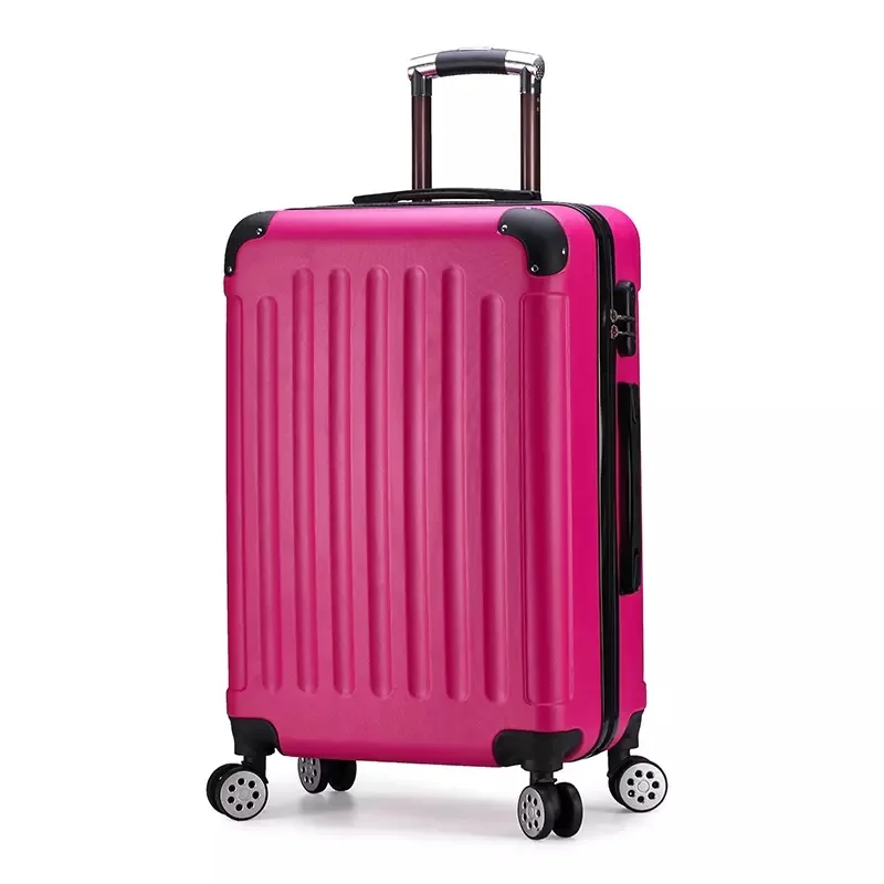 20/24 дюймов ABS чемодан на колесиках, женская мода, багаж для путешествий, кабина, тележка, коробка, мужская сумка на колесиках, сумка для переноски, чемодан для езды - Цвет: Women suitcase7