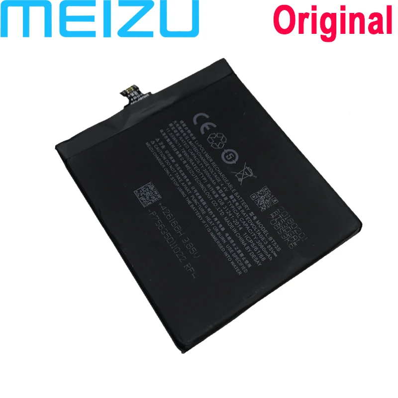 

Meizu 100% Original 3060mAh BT53S Meizu Note Pro 6S Phone In Stock High Quality Battery+Tracking Number