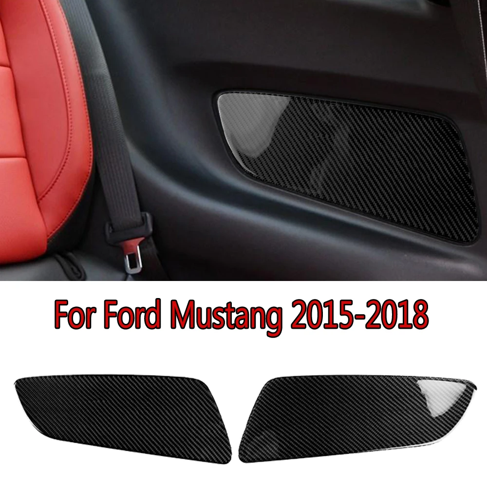 Автомобильная дверная ручка отделка заднего сиденья панель для Ford Mustang- декоративная