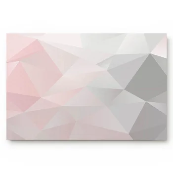 

Geometric Pink Gray Gradient Triangle Non-slip door mat bathroom accessories living room kitchen door mat