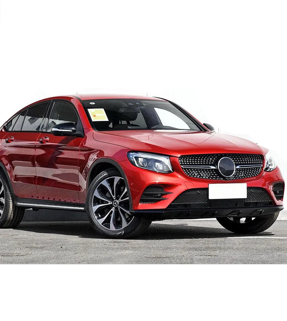 Передняя гоночная заготовка бампер решетка верхняя крышка для Mercedes-Benz W166 ML класс алмаз