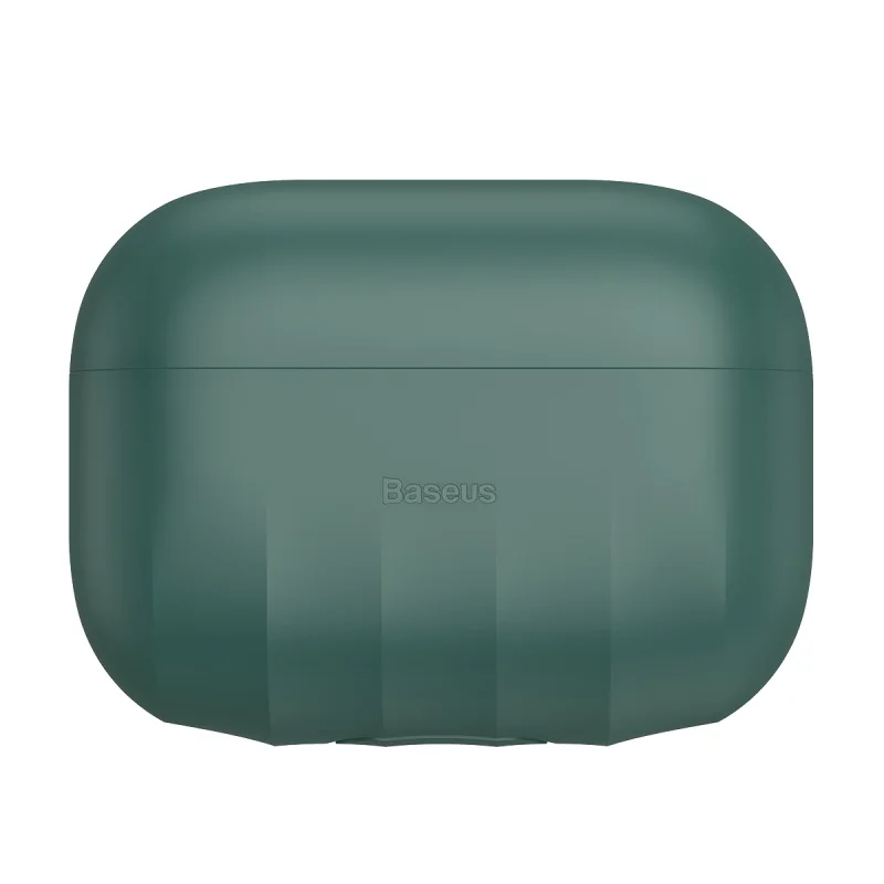 Мягкий силиконовый чехол Baseus для Airpods Pro, чехол для наушников Air Pods Pro, противоударный чехол, чехол для Apple AirPods Pro, чехол - Цвет: Green