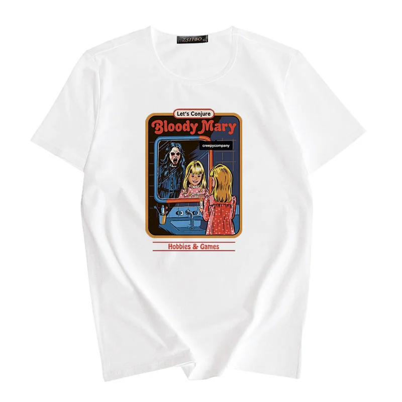Футболка Dont Talk To Strangers, Забавные топы 80s Tumblr, футболки с круглым вырезом и коротким рукавом, белая женская футболка - Color: WTQ2615-WHITE