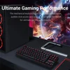 Redragon K552 KUMARA Mechanical Gaming Keyboard 87 Keys Red Backlit Gamer Keyboard ► Photo 2/6