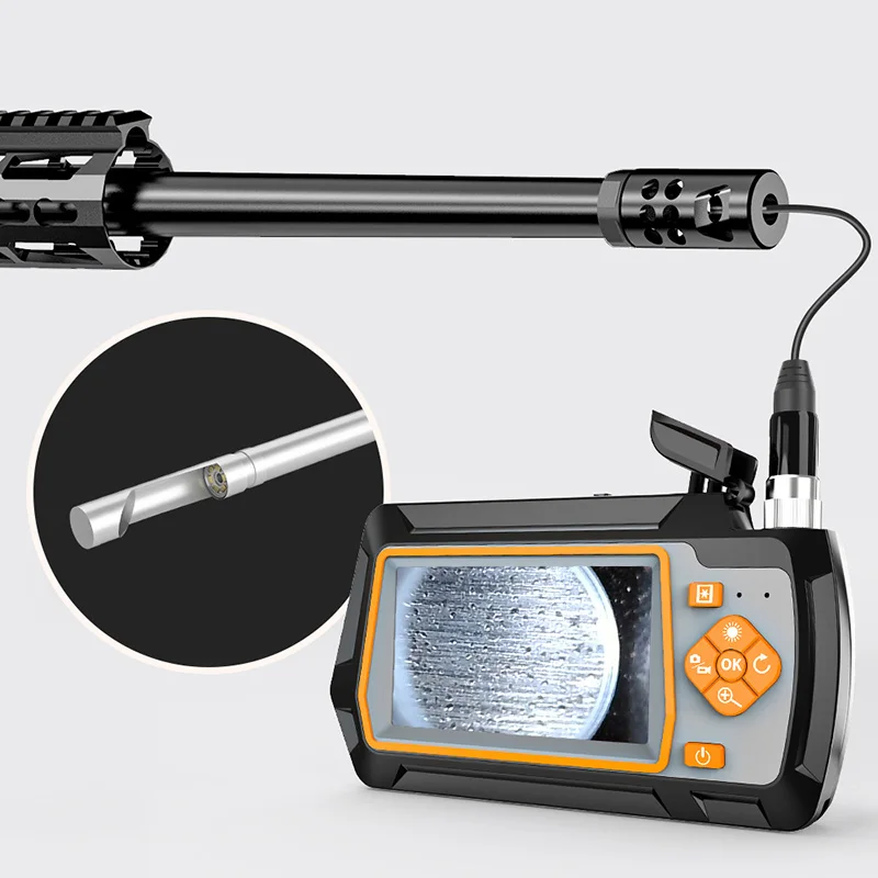 Endoscopio LCD de 3,9mm para limpieza, cámara de inspección Visual, calibre 20, tubo de inserción de tiro de caza más grande y 4,3 pulgadas, 1080P, más nuevo