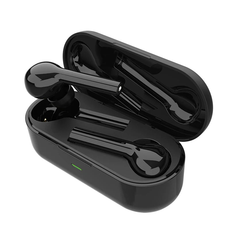 Black 5,0 беспроводные Bluetooth наушники JS18 водонепроницаемые наушники с шумоподавлением 3D стерео Спортивная игровая гарнитура для IOS Android - Цвет: Black