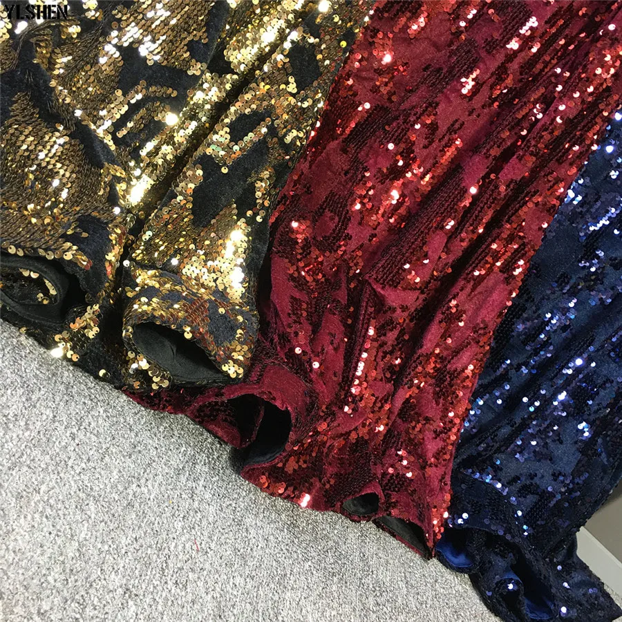 Velvet African Dresses for Women sequins Africa Dress African Clothes Fashion Evening Long Maxi Dress Robe Africaine Femme 2019 10