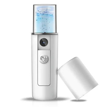 

Portable Mini Nano Facial Mister Cool Mist Sprayer Fashion Facial Steamer Moisturizing Hydrating Easily Absorbed for Skin Care