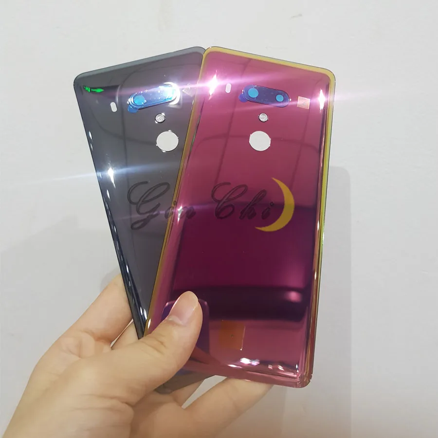 6,0, для htc U12 Plus, крышка батареи, задняя крышка, стекло, корпус, чехол для htc U11+ задняя крышка с объективом камеры