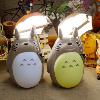

Creative Cartoon Umbrella Style Totoro Night Light LED Bedside Nightlights For Children Birthday Gift Room Decor BLACK FRIDAY
