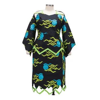 

Traditional Dresses for Women 2020 Dashiki Elegant Bohemian Beach Dress Sexy Big Size Good Quality African Women Clothes WY4623
