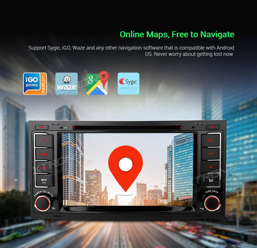 Perfect XTRONS 7" Android 9.0 Octa Core 64G ROM 4G RAM Car DVD Player Multimedia GPS System Custom Fit for Volkswagen 2004-2011 13