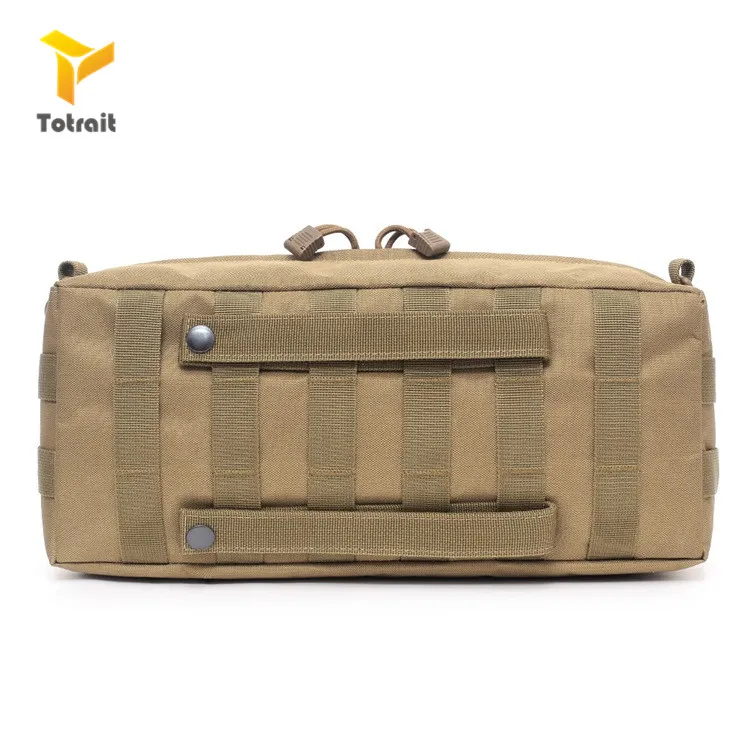 TOtrait 1000D Molle тактическая поясная сумка, водонепроницаемая медицинская сумка для хранения мелочей, Сумка для кемпинга, походов, альпинизма, охотничьих аксессуаров