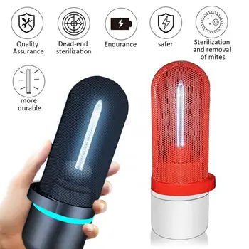 

Charging portable UV disinfection lamp household vehicle UV sterilization lamp Mini sterilization lamp deodorization