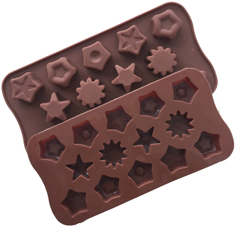 8 Сетка силиконовый Ледогенератор алмаз/Круглый/сердце/звезда формы-лотки шоколадные формы кубические коктейли силиконовые для виски инструмент